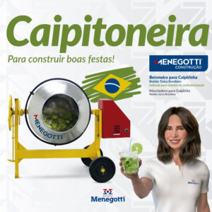 Betoneira para caipirinha 15 litros